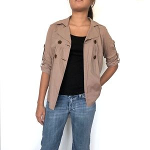 LOVESTITCH - Rolled Sleeve Shirt Jacket